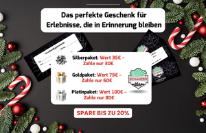 Das perfekte Weihnachtsgeschenk: Schanzer Lasertag Gutscheine!