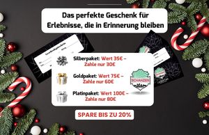 Das perfekte Weihnachtsgeschenk: Schanzer Lasertag Gutscheine!